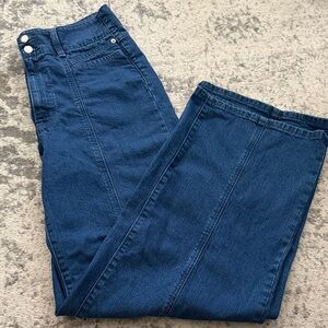 Universal Thread Women’s High-Waisted Wide-Leg Medium Wash Denim Jeans